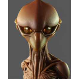 Alien Space Futuristic Beauful Color T-Shirt