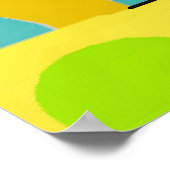 Alien Space Man Abstract Poster (Hoek)