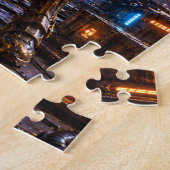 Alien Space Pirate Captain — Four-Armed Warrior Legpuzzel (Zijkant)