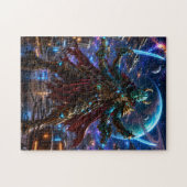 Alien Space Pirate Captain — Four-Armed Warrior Legpuzzel (Horizontaal)
