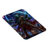 Alien Space Pirate Captain — Four-Armed Warrior Magneet (Rechterzijde)