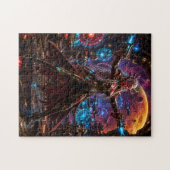 Alien Space Pirate Queen — Twin Blasters Legpuzzel (Horizontaal)