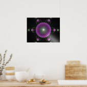 Alien Space Ship Poster (Keuken)