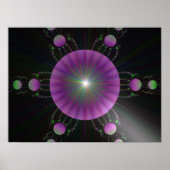 Alien Space Ship Poster (Voorkant)