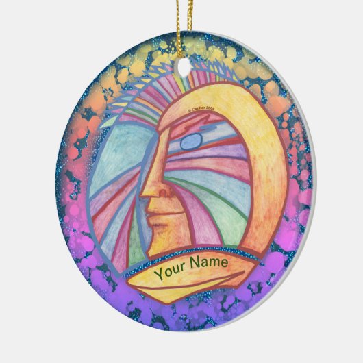 Alien Spaceman Ornament (Links)