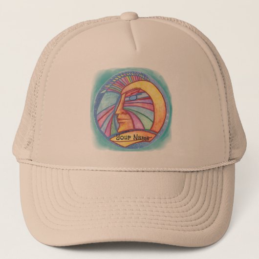 Alien Spaceman-pet Trucker Pet (Voorkant)