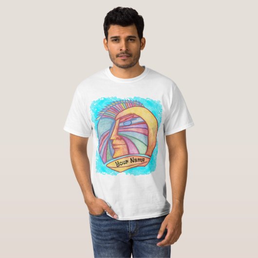 Alien Spaceman T-shirt (Voorkant volledig)