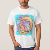 Alien Spaceman T-shirt (Voorkant)