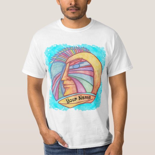 Alien Spaceman T-shirt (Voorkant)