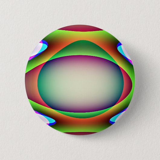 Alien Spaceship Button (Voorkant)