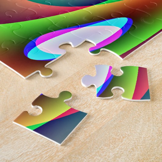 Alien Spaceship Difficult Puzzle Legpuzzel (Zijkant)