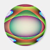 Alien Spaceship Magnet (Voorkant)