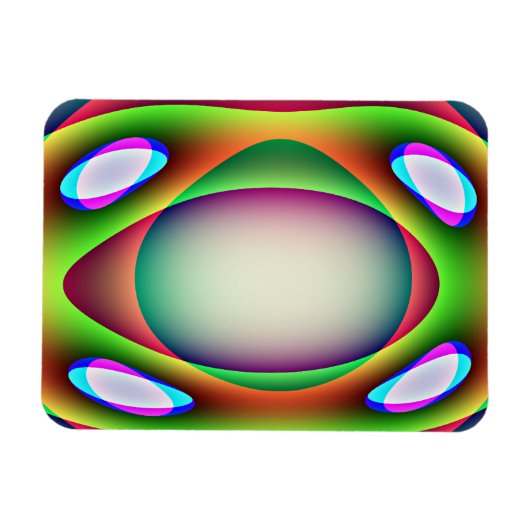 Alien Spaceship Magnet Magneet (Horizontaal)