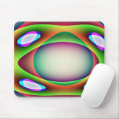 Alien Spaceship Mousepad Muismat (Met muis)