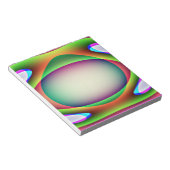 Alien Spaceship Notitieblok (Schuin)