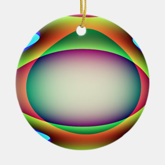 Alien Spaceship Ornament (Voorkant)
