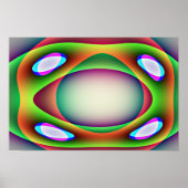 Alien Spaceship Poster (Voorkant)