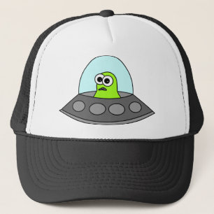 Alien Spaceship Trucker Pet