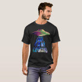 Alien Spaceship UFO 1 T-shirt (Voorkant volledig)