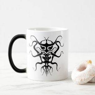 Alien Species Tribal Tattoo Design - zwart Magische Mok
