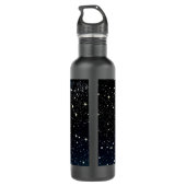Alien Spelen Videospellen met Sterrenachtergrond Waterfles (Achterkant)