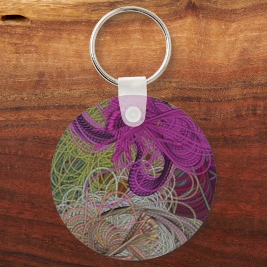 Alien Squids Nesting Sleutelhanger (Voorkant)