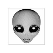 Alien Stamps cute Alien Rubber Stamps Rubberstempel (Afrduk)