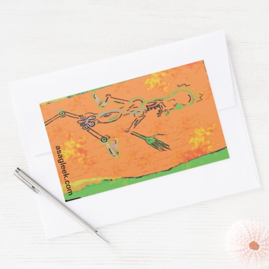 Alien Sticker (Envelop)