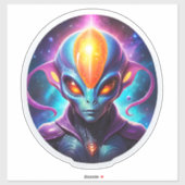 Alien Sticker (Vel)