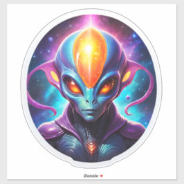 Alien Sticker