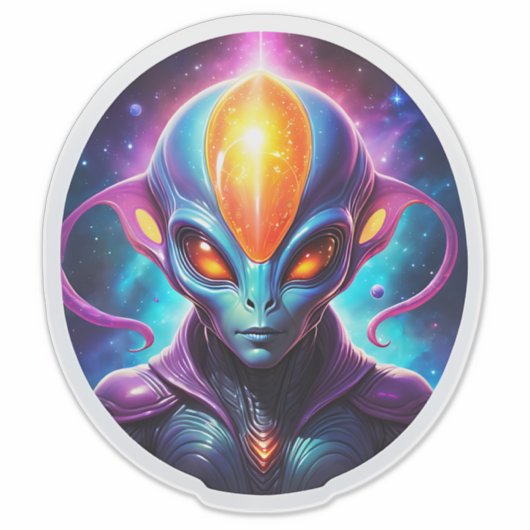 Alien Sticker (Voorkant)