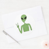 Alien Sticker (Envelop)