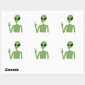 Alien Sticker (Vel)