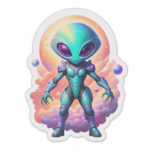 Alien Sticker (Voorkant)