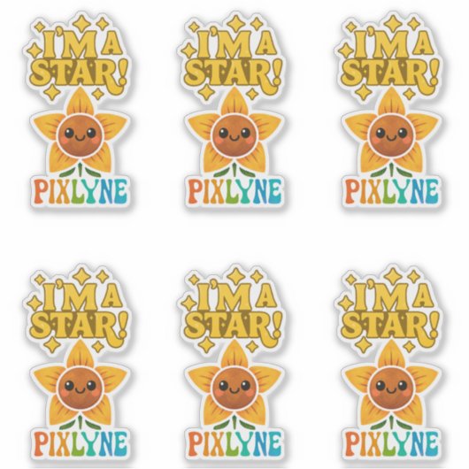 Alien Sticker Sheet (Voorkant)