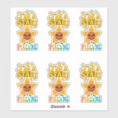 Alien Sticker Sheet (Vel)