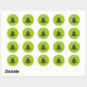 Alien-Stickers Ronde Sticker (Vel)