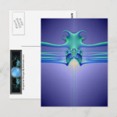 Alien Stingray Briefkaart (Voorkant / Achterkant)