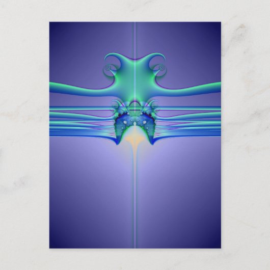 Alien Stingray Briefkaart (Voorkant)