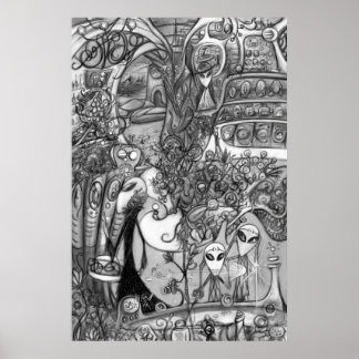 Alien Store-Poster Poster