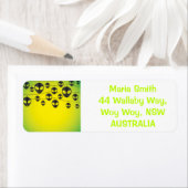 Alien string etiket (Insitu)