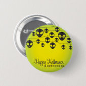 Alien string ronde button 5,7 cm (Voorkant /achterkant)