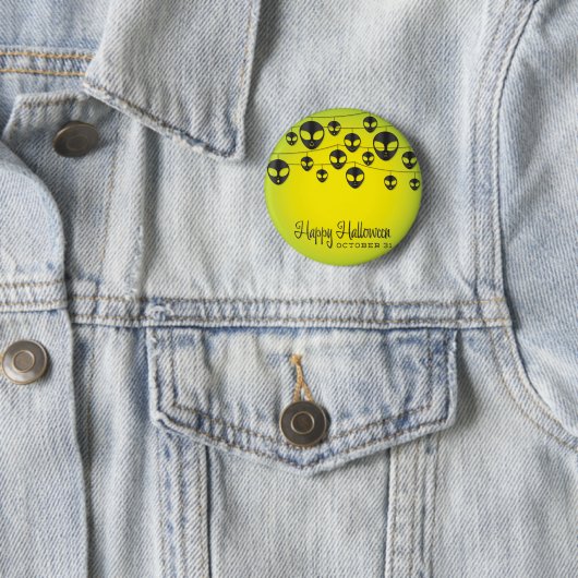 Alien string ronde button 5,7 cm (In situ)