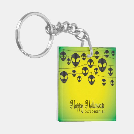 Alien string sleutelhanger (Voorkant Links)