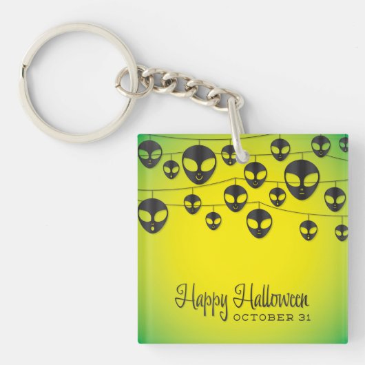 Alien string sleutelhanger (Voorkant)