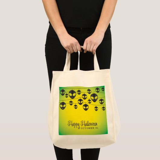 Alien string tote bag (Voorkant (product))