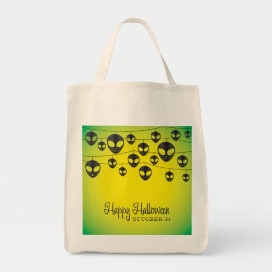 Alien string tote bag (Voorkant)