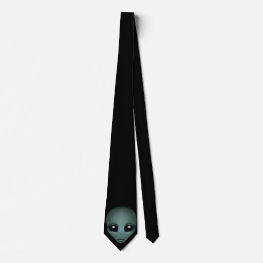 Alien Stropdassen geven grijze Alien Necktie Alien (Voorkant)