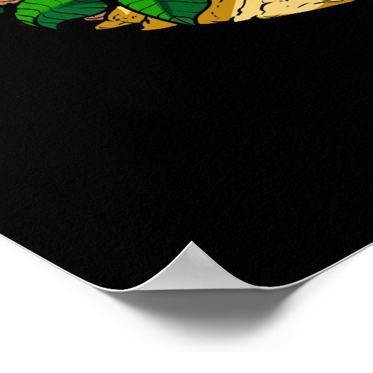 Alien Summer Vacation Poster (Hoek)