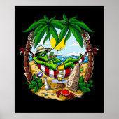 Alien Summer Vacation Poster (Voorkant)